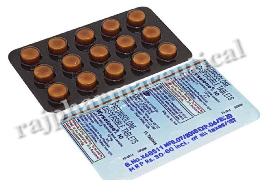 Prednisolone Dispersible Tablets 10 Mg