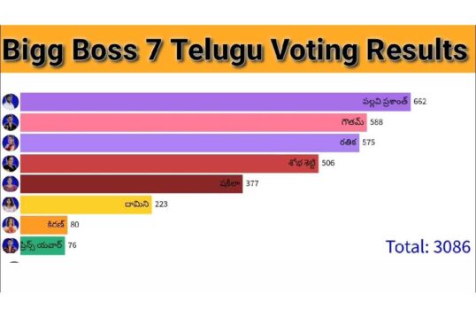 Bigg Boss 7 Telugu Voting Results