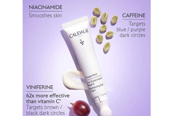 Caudalie Vinoperfect Dark Circle Brightening Eye Cream with Niacinamide