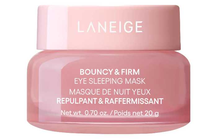 LANEIGE Bouncy & Firm Eye Brightening Sleeping Mask with Peony + Collagen Complex™