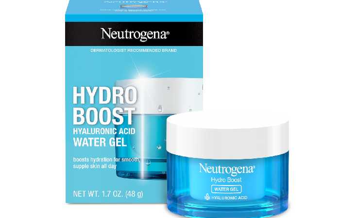 Neutrogena Hydro Boost Hyaluronic Acid Hydrating Water Gel Daily Face Moisturizer for Dry Skin, Oil-Free, Non-Comedogenic Face Lotion, 1.7 fl. Oz