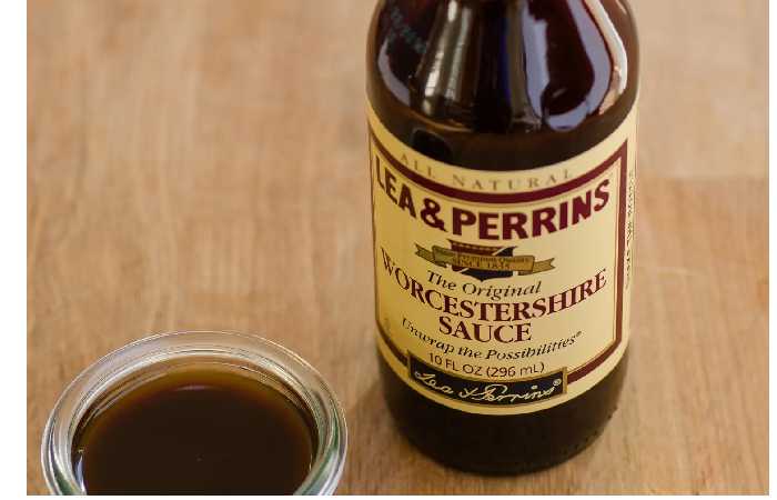 Worcestershire sauce with soy sauce