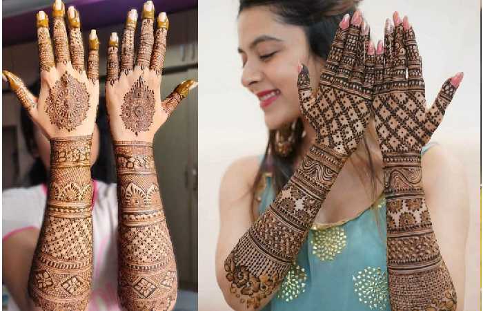 Simple back hand mehndi designs for various occassions