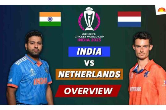 India National Cricket Team Vs. Netherlands National Cricket Team Players