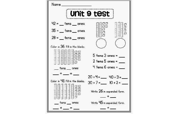 Maths Worksheet For Class 1 (5)