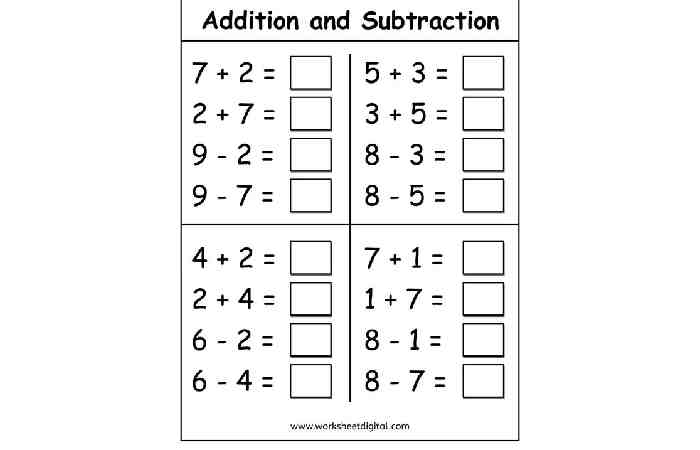 Maths Worksheet For Class 1 (6)