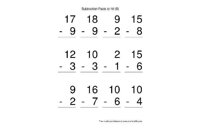 Maths Worksheet For Class 1 (7)