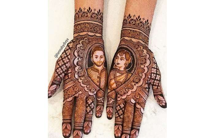 Mehndi Design Easy and Beautiful Front Hand (4)