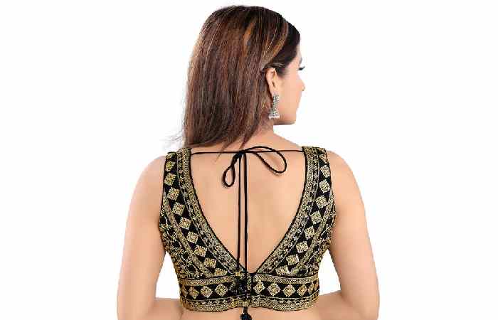 Silk Saree Blouse Back Designs (1)