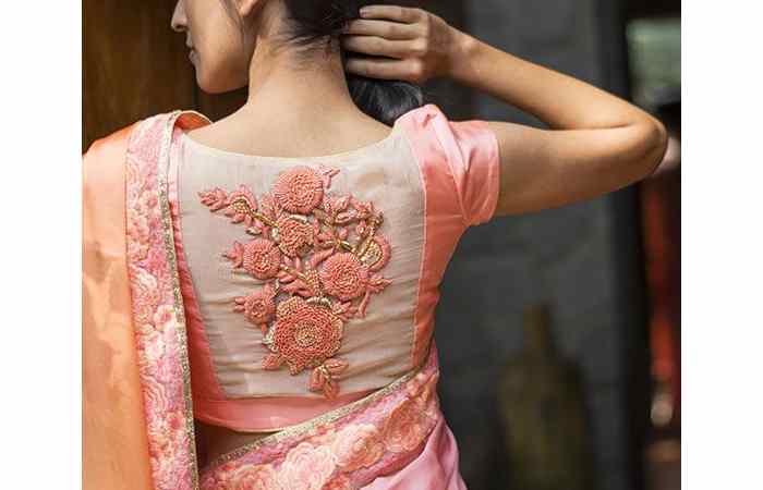 Silk Saree Blouse Back Designs (10)